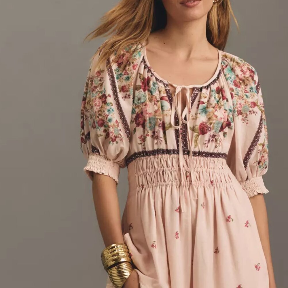 Anthropologie The Somerset Maxi Dress: Puff-Sleeve Edition - Picture 4 of 8